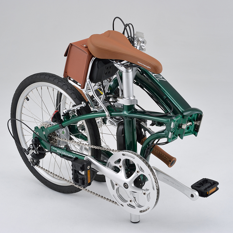 DE01 - 電動アシスト自転車デイトナモビリティ（ダークグリーン 