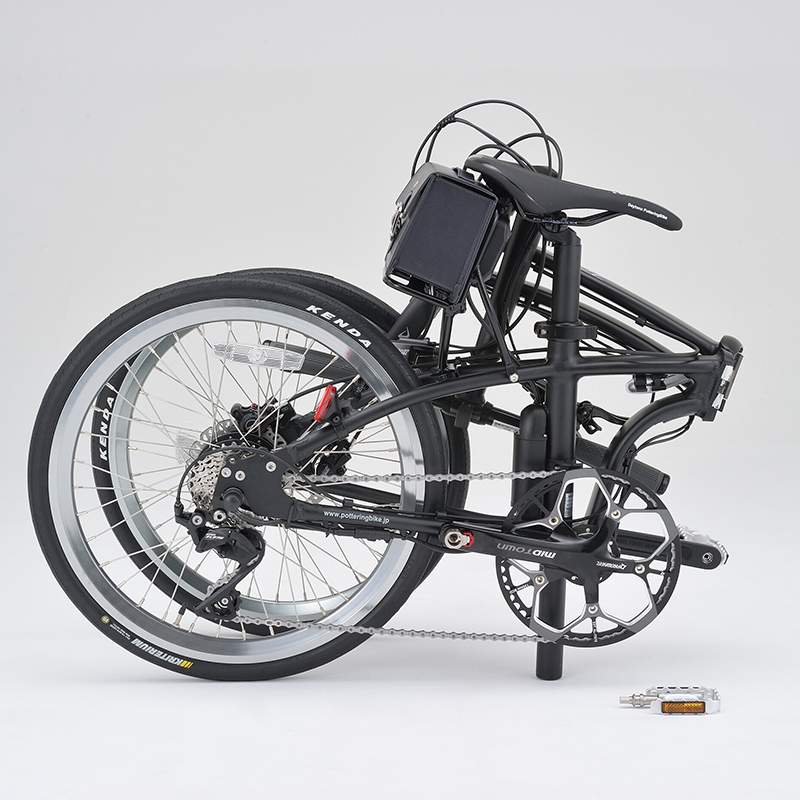 DE01X - 電動アシスト自転車デイトナモビリティ（マットブラック 