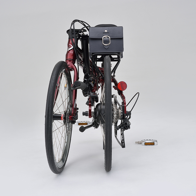 DE01X - 電動アシスト自転車デイトナモビリティ(ディープレッド